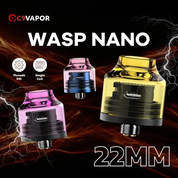 Wasp Nano RDA 22mm. แท้